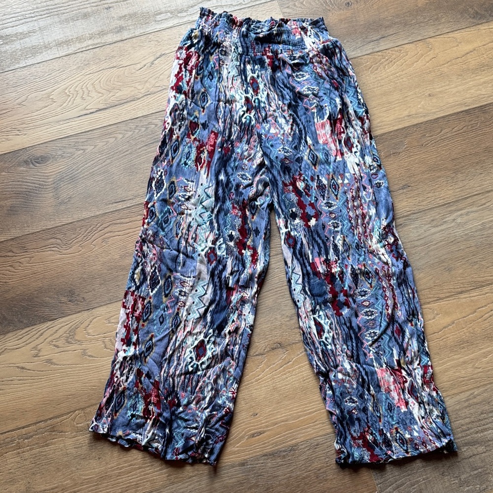 LA MIEL Multicolor Patterned Pants